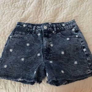 Girl Daisy Jean Shorts